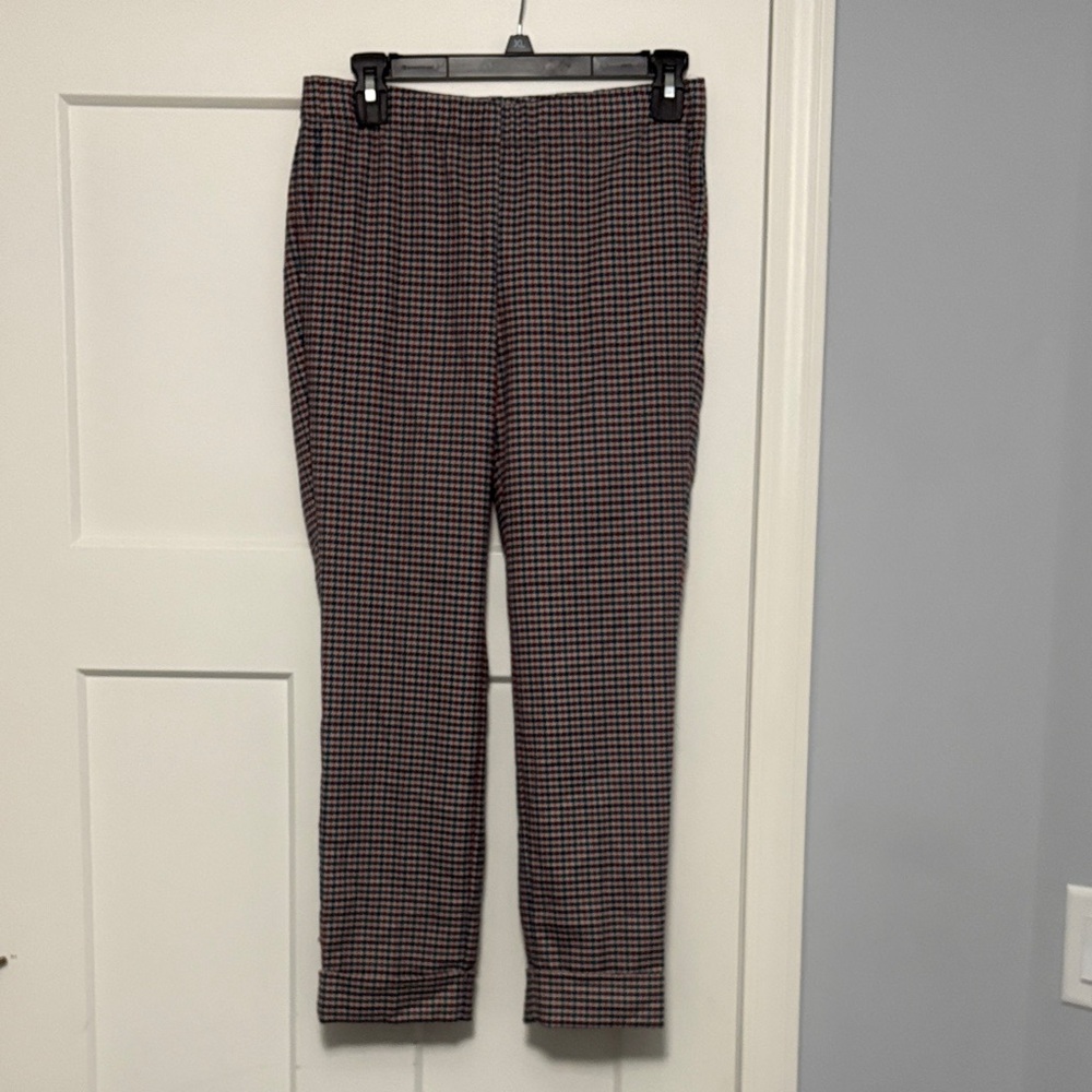 J. Jill houndstooth pull on pants